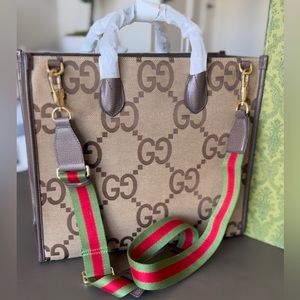 Jumbo GG Tote Bag - Original Receipt, Box and Tags
